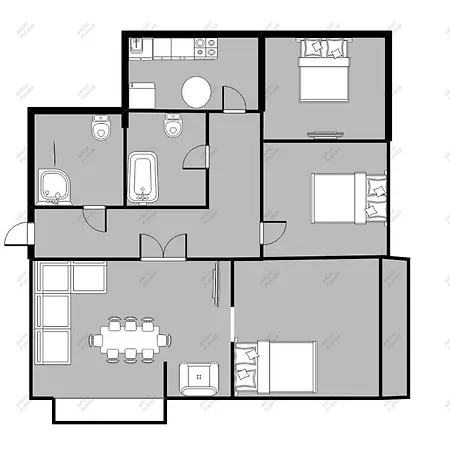 Palermo - Spacious Family 200 M From By Lion