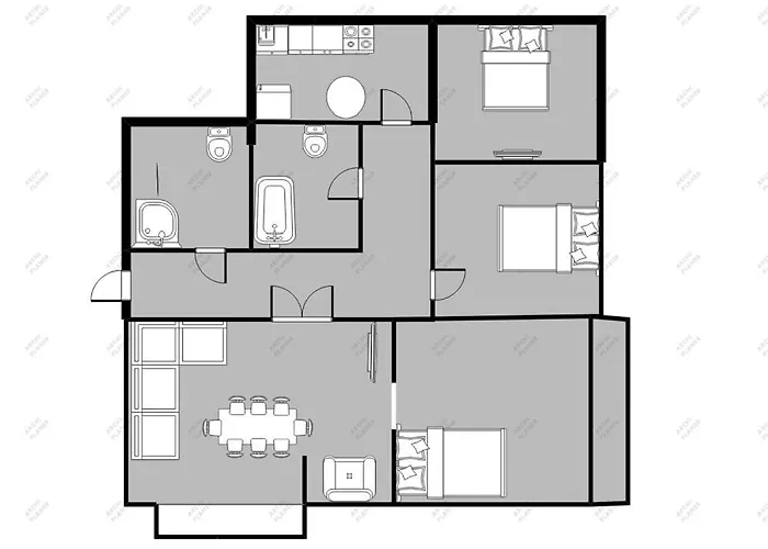 Palermo - Spacious Family 200 M From By Lion